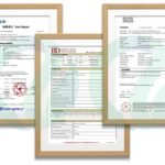 certificate of kraft paper aluminium foil