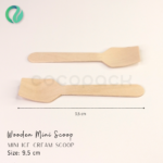 Disposable Wooden Mini Spoon 9,5 cm