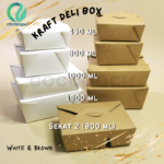 Kraft Paper Deli Lunch Box
